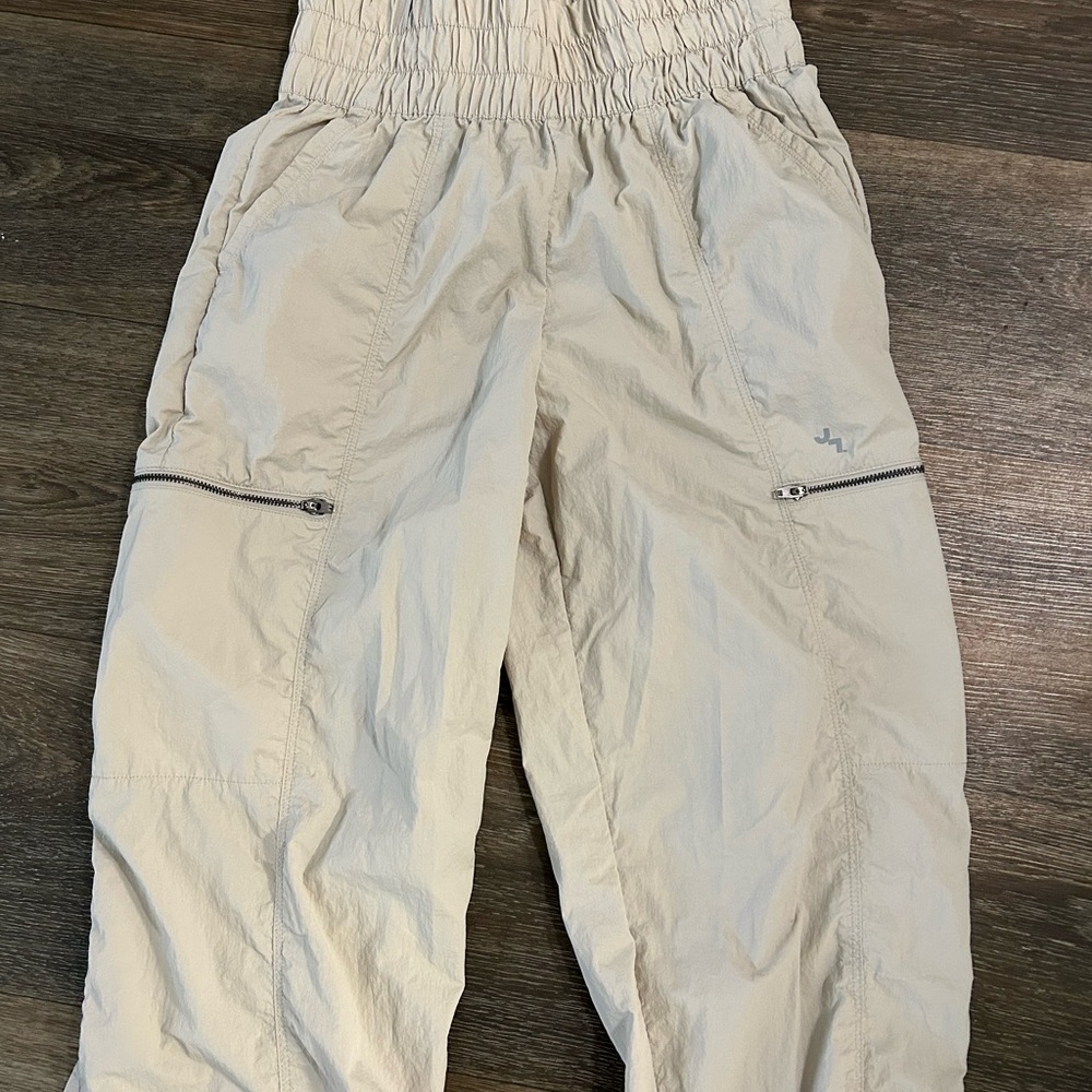 Cream Cargo Pants